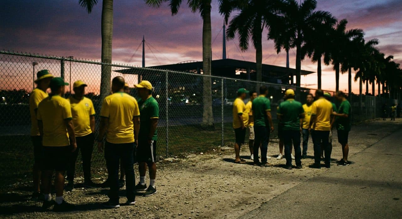 Neymar and Brazil's Miami Training Camp Draws Crowds to Hard Rock's Practice Fields at Dawn