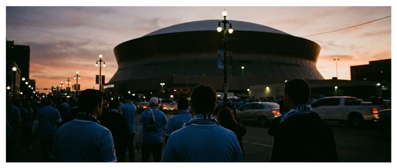 Uruguay's Training at Caesars Superdome Pulls the Bayou City's Latin Community to the Tulane Ave Fence Line