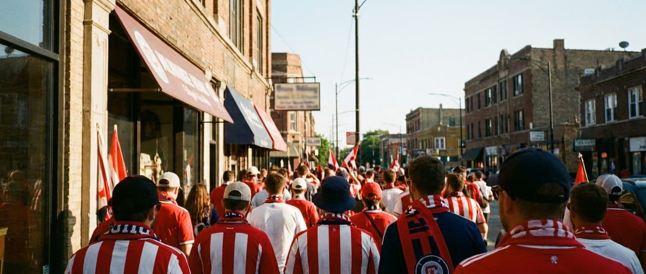 Poland Supporters Follow the World Cup From Chicago's Avondale Triangle