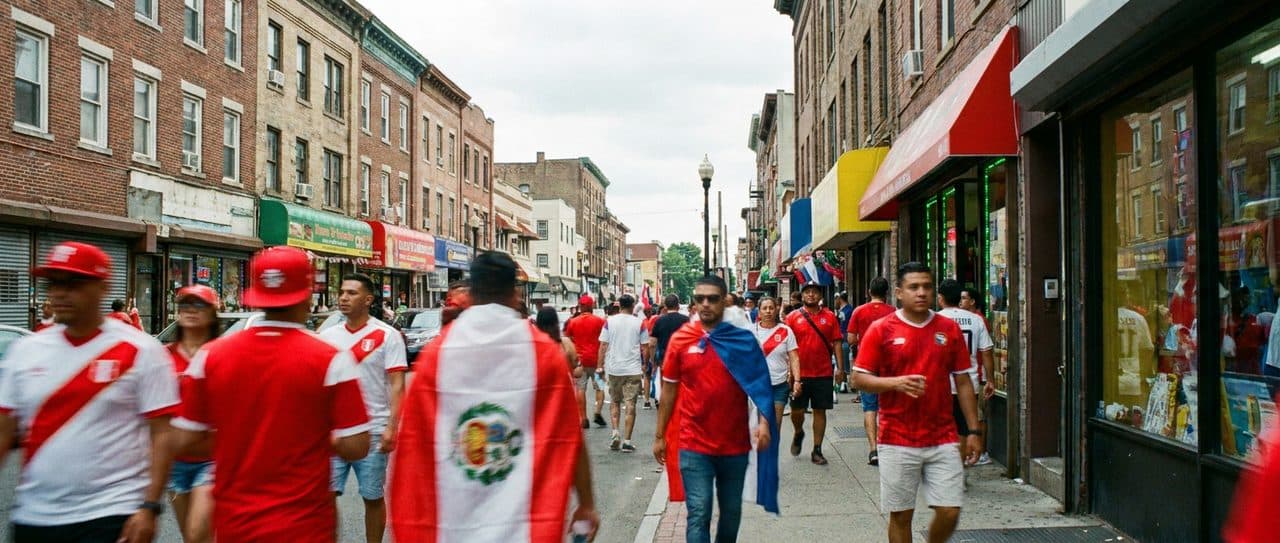 Peru's World Cup Fans Build a Scene in Paterson, New Jersey