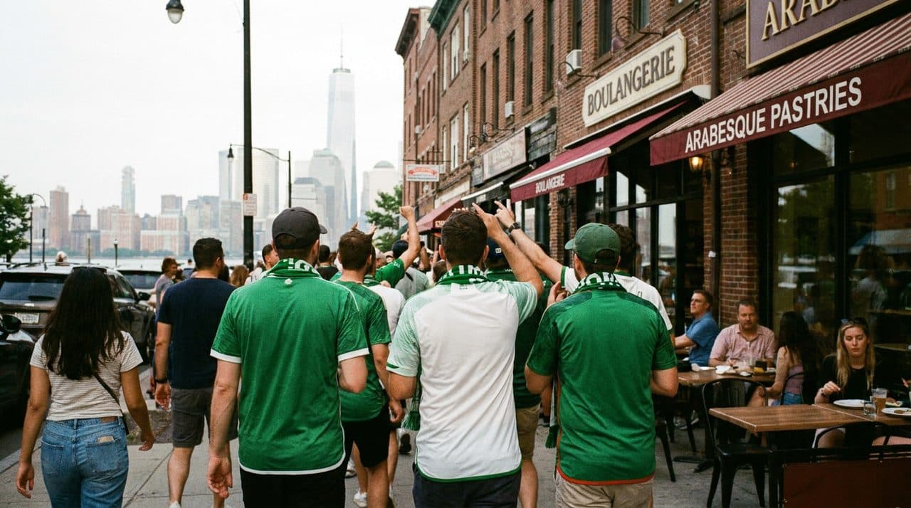 Algeria's World Cup Fans Connect Across Jersey City's North African Mile