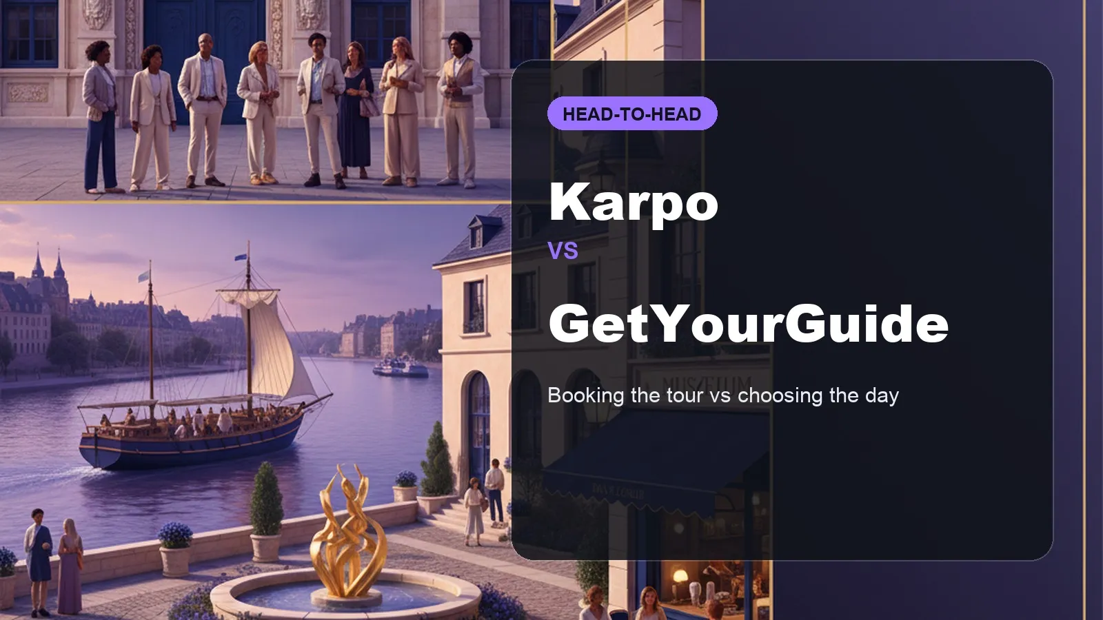 Editorial comparison of Karpo and GetYourGuide
