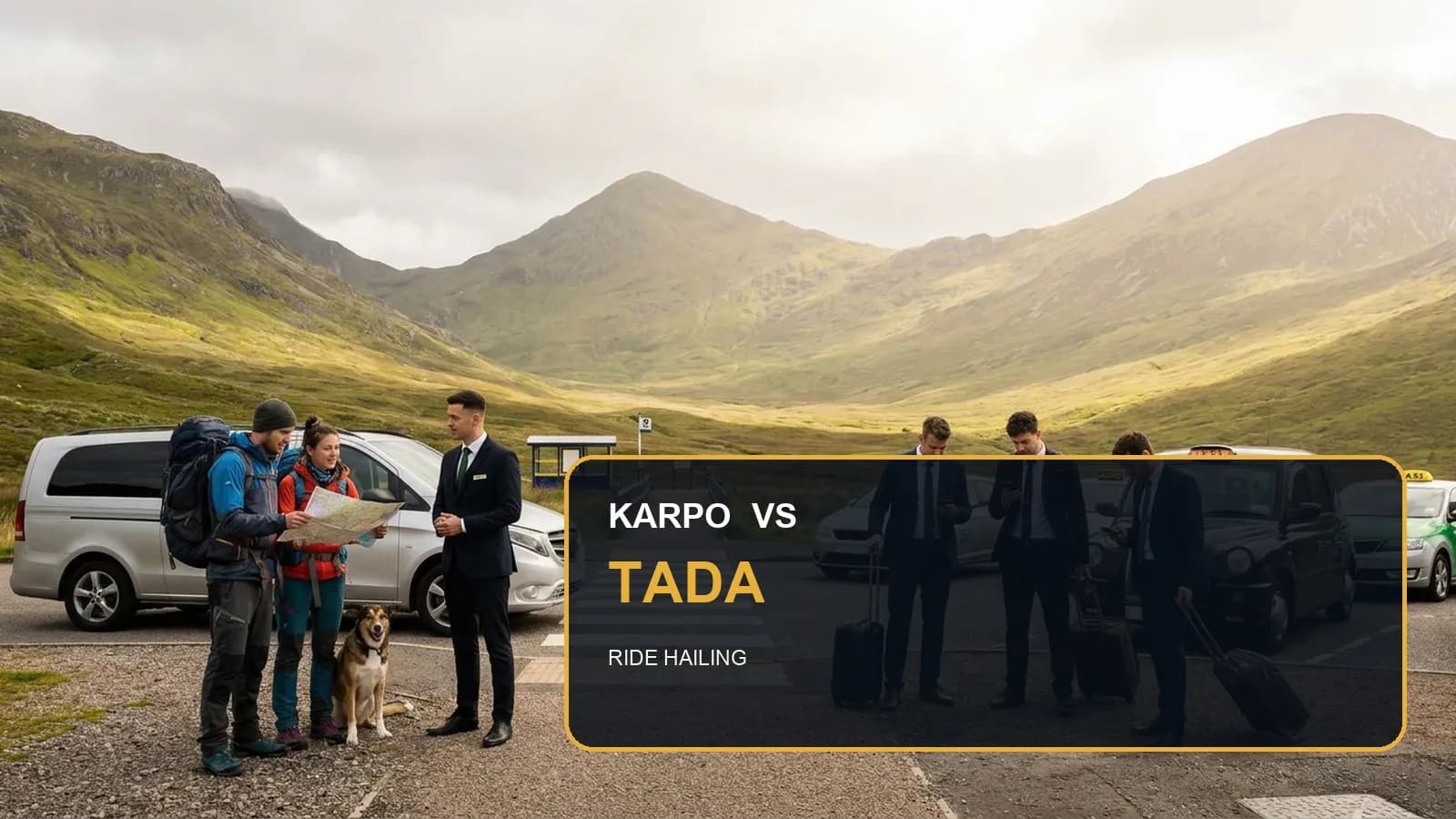 Karpo versus TADA in a photorealistic editorial comparison.