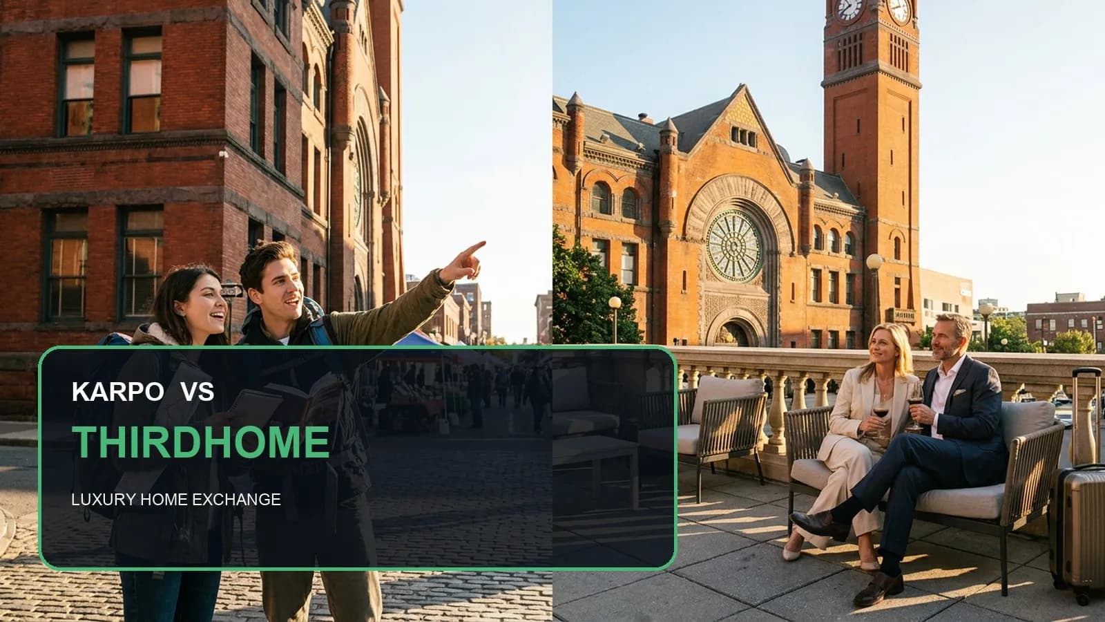 Karpo versus THIRDHOME in a photorealistic editorial comparison.
