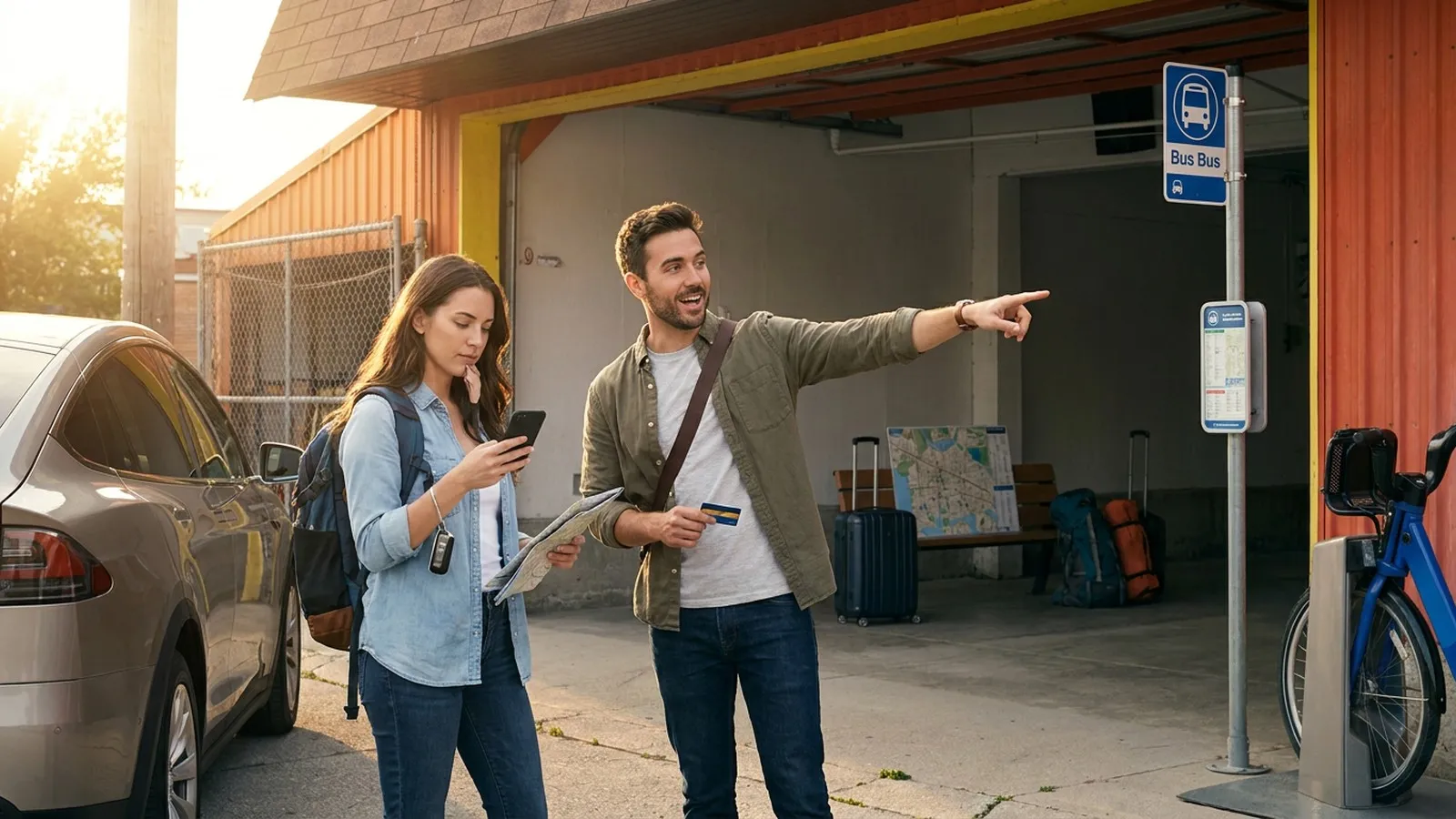 Photorealistic scene showing Karpo coordinating the wider day around Virtuo.