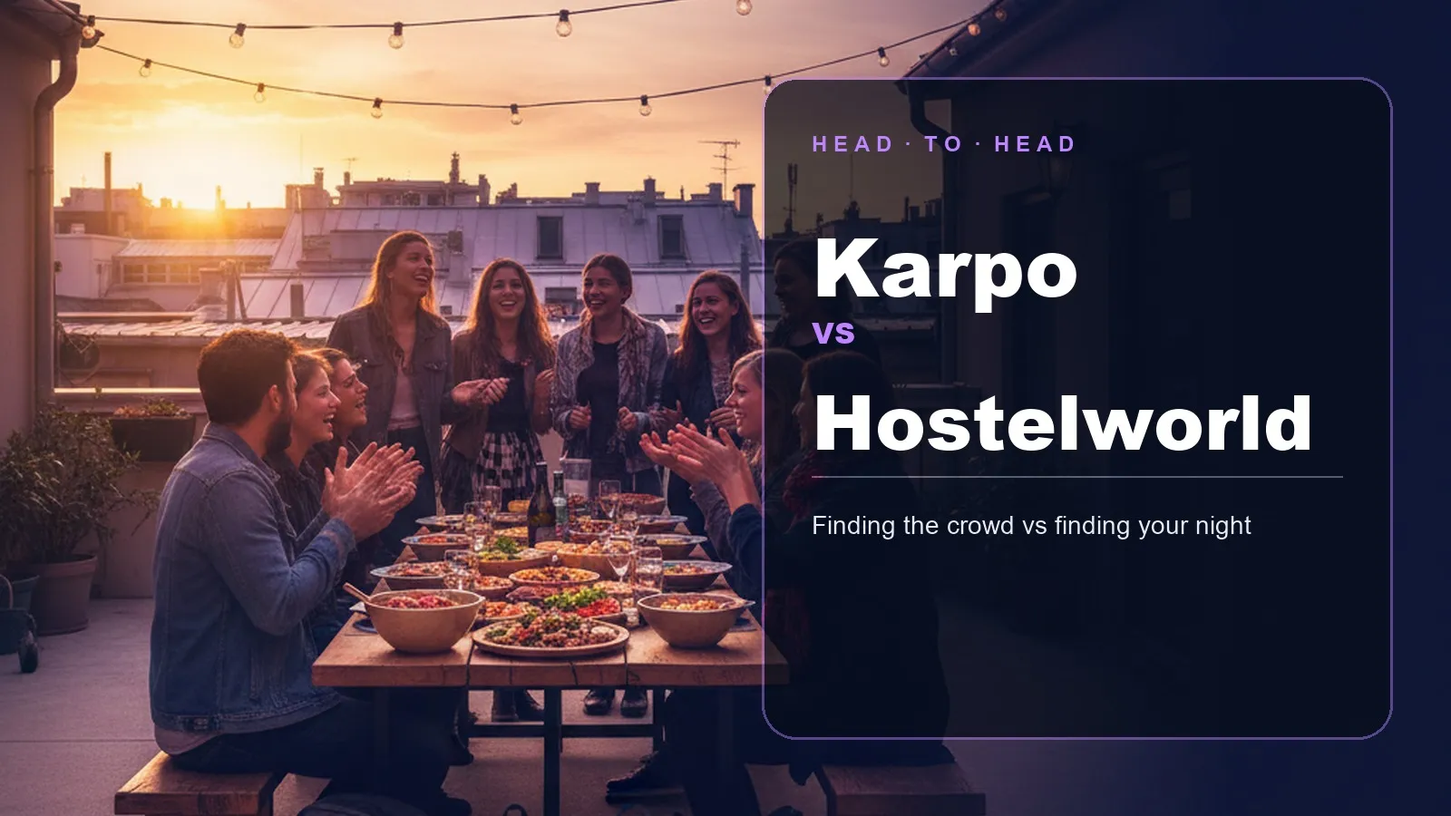 Editorial comparison of Karpo and Hostelworld