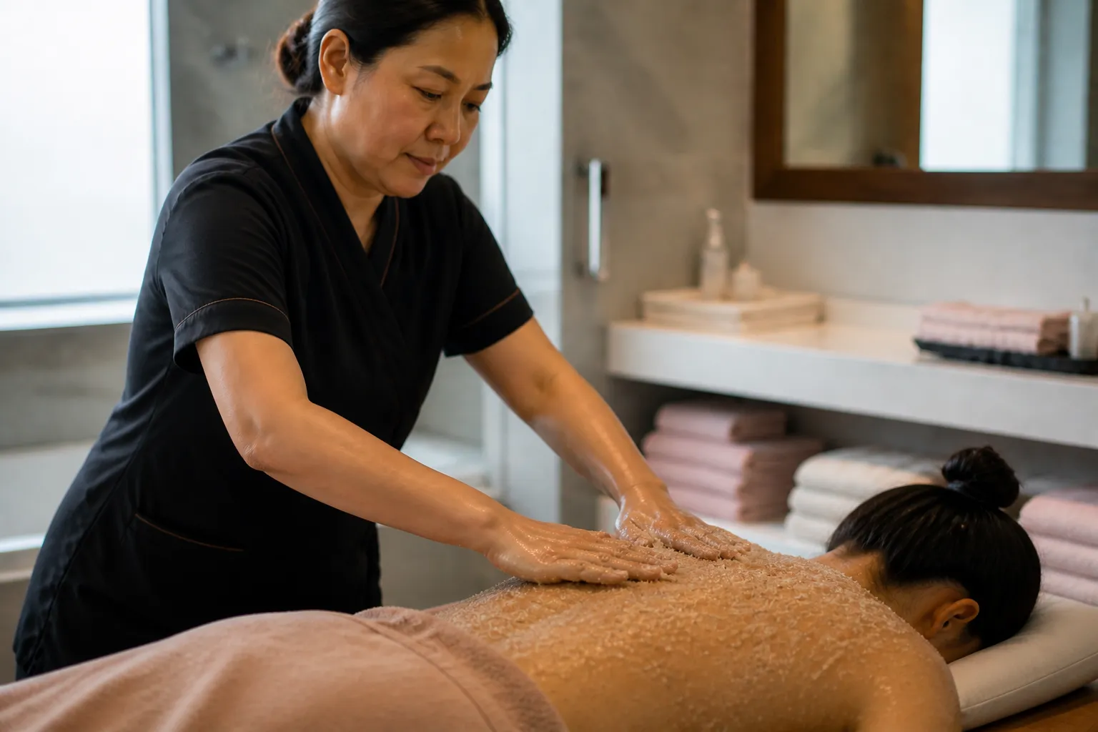 Miami korean body scrub guide