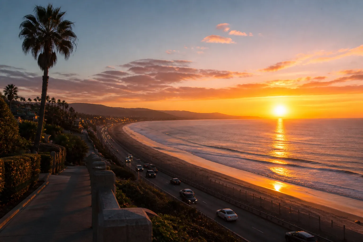LA sunset guide