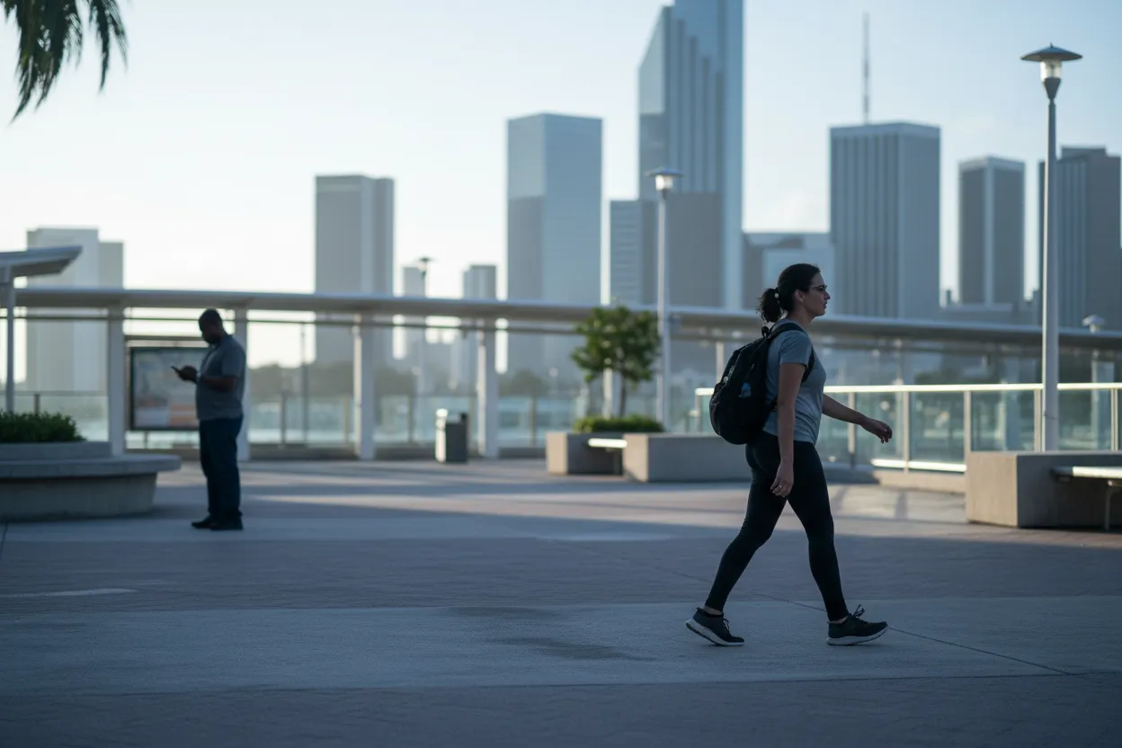 Practical city scene for lindsay clancy trial: A Miami Learning and Research Route