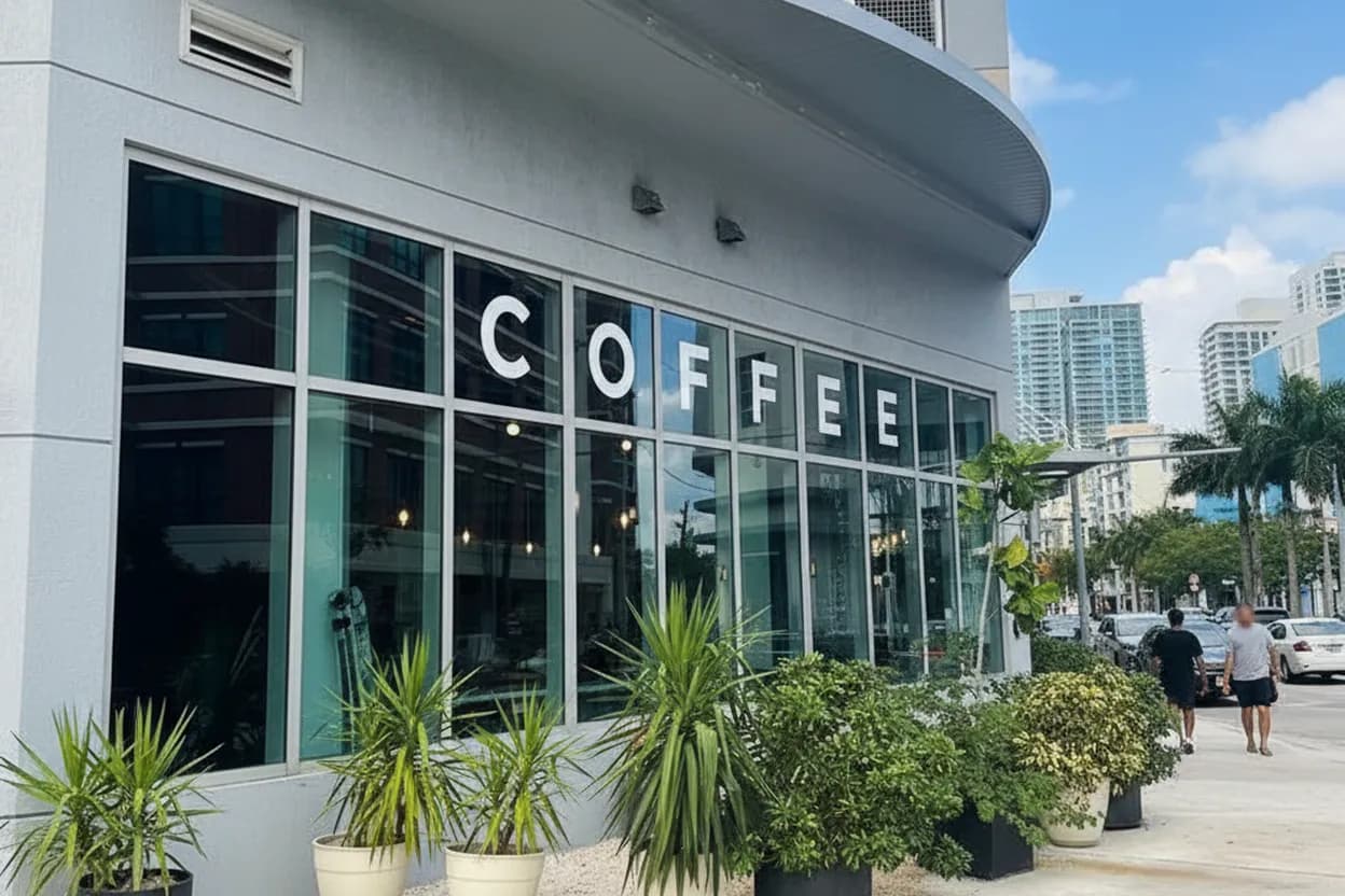 Cover scene for pltr stock Coffee Plan for Market Notes in Brickell
