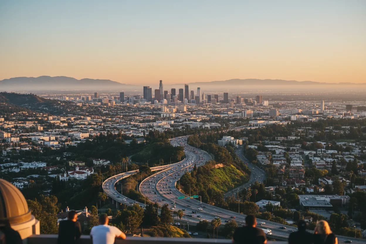 Realistic city scene for project 2025: A Useful Los Angeles City Guide