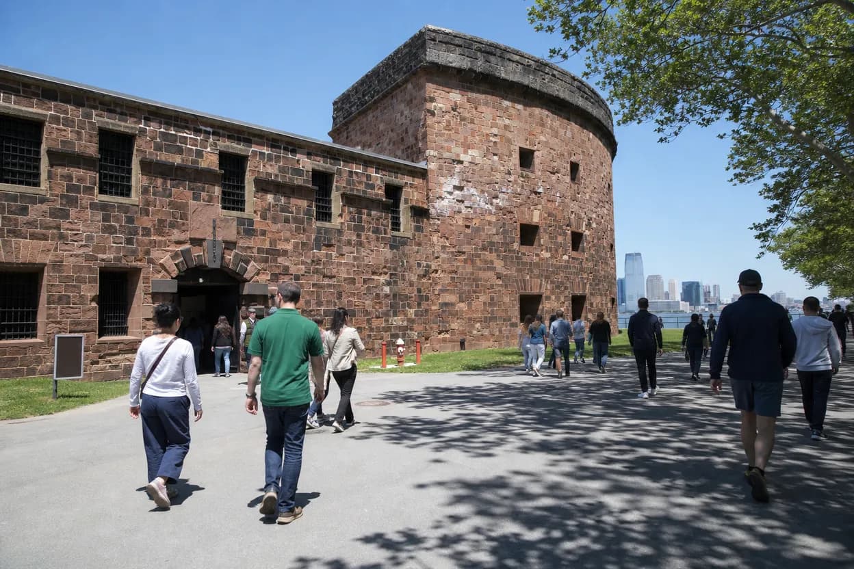 New York City experience scene for monty lopez Free Governors Island Ferry Verification Outing