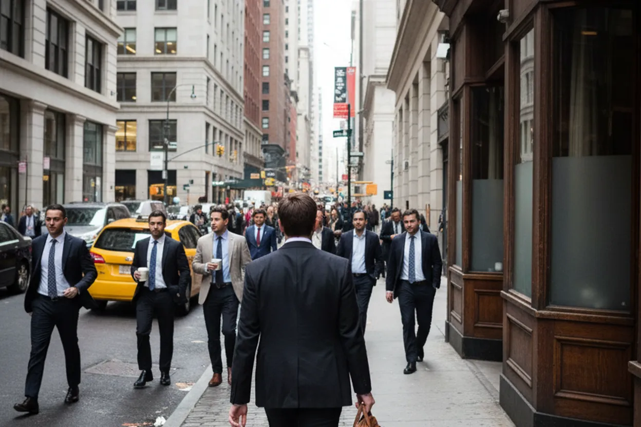 NYC experience scene for Where to Discuss 'KOSPI' and Global Markets in NYC: Financial Meetups and Bars