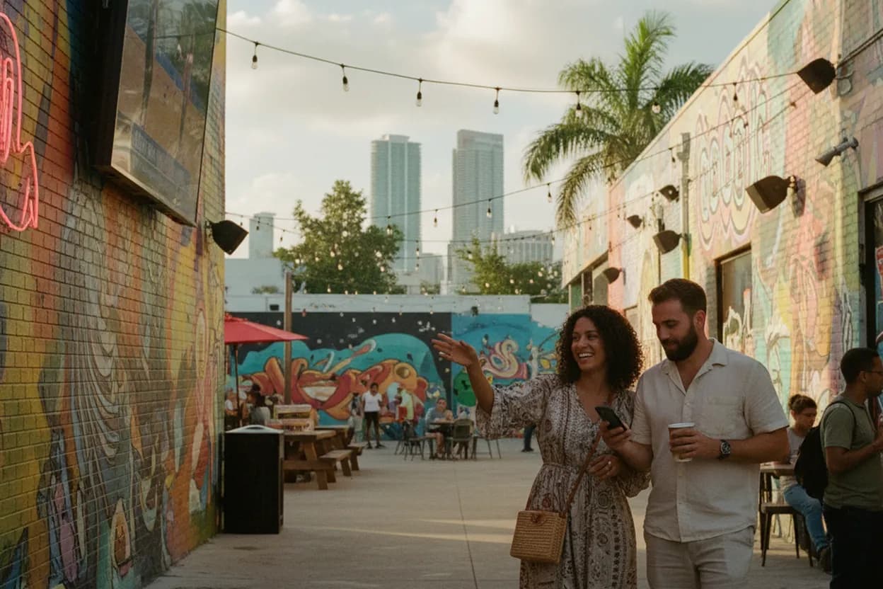 Practical city scene for Sparks vs Sky: Miami Watch Parties With Waterfront Backups