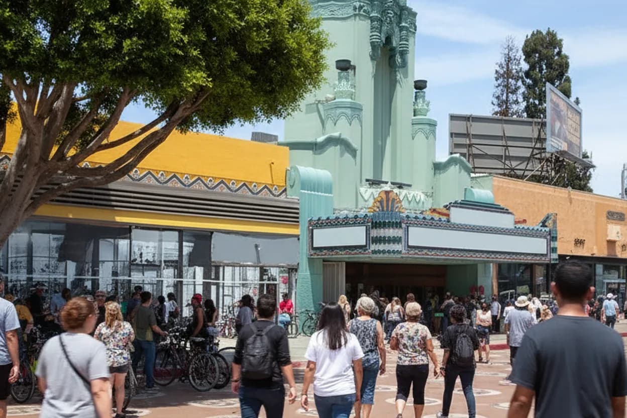 Los Angeles experience scene for coco jones Dinner Plan Around Leimert Park Music Spots