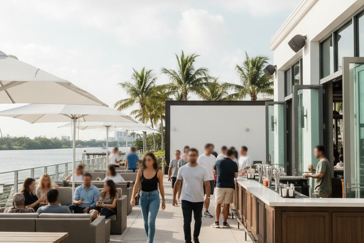 Miami experience scene for Miami Tennis Watch Plan for alex eala Near Brickell