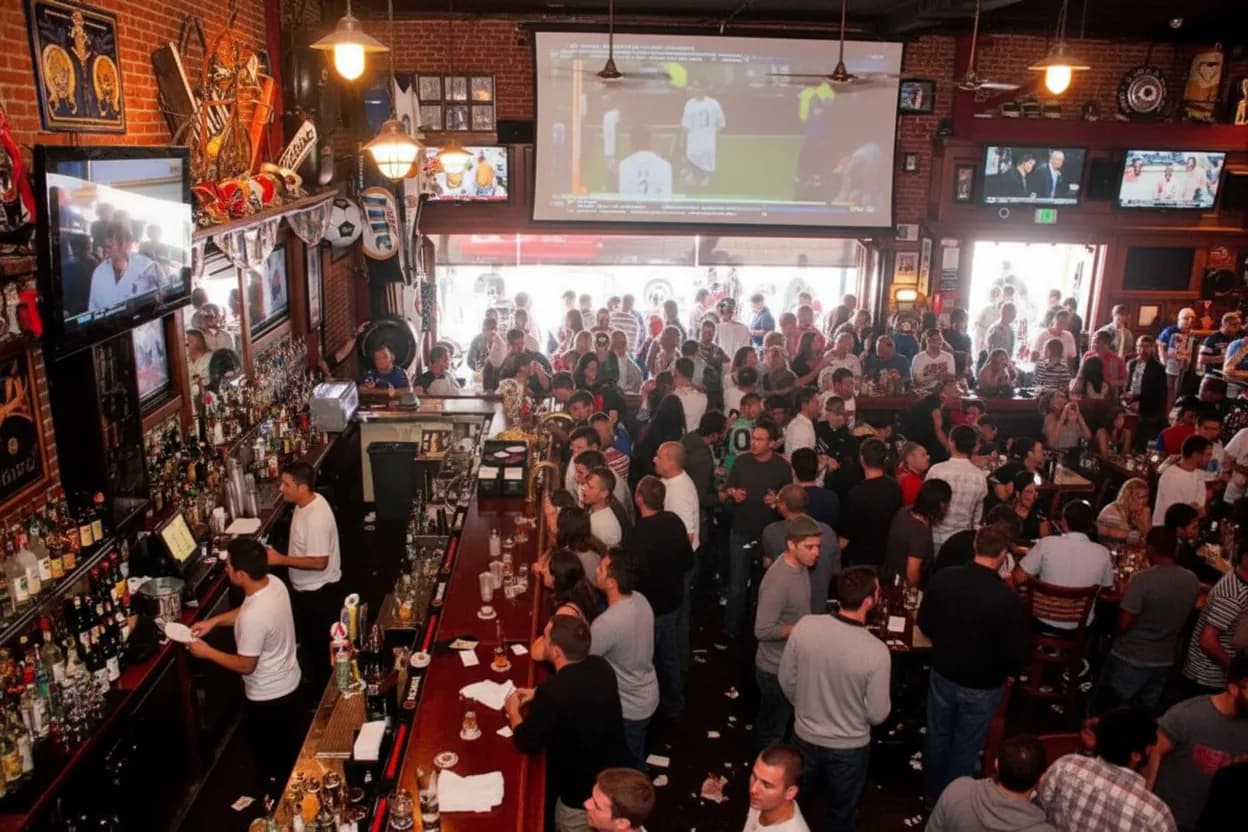 Cover scene for Cruz Azul vs Puebla at Legends NYC for Liga MX Fans Needing Midtown Screens After Work