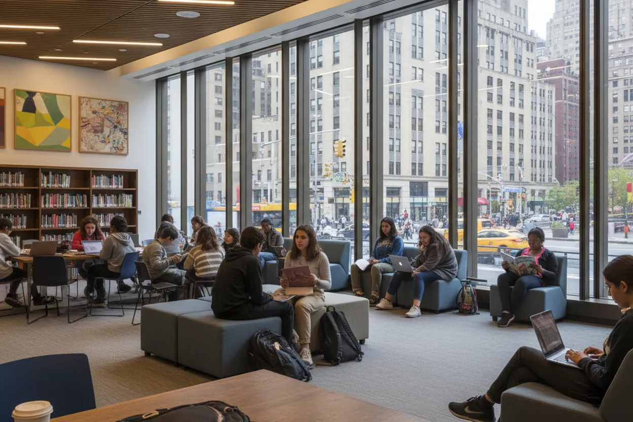 Cover scene for SNFL Teen Center Saturday Trial for Manhattan Students Who Need Wi-Fi and a Reset