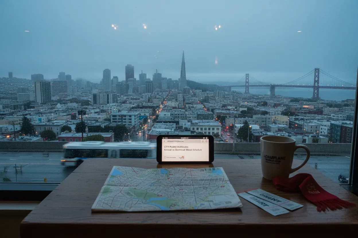 Realistic city scene for arsenal vs dortmund: Where San Francisco Fans Can Watch Together