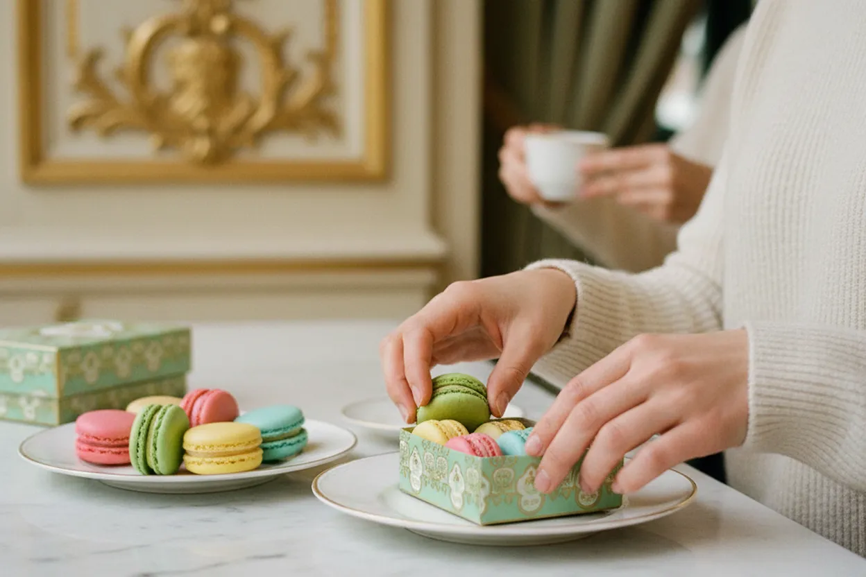 Editorial detail for Ladurée Madison: Macarons With Elevator Math Near Central Park