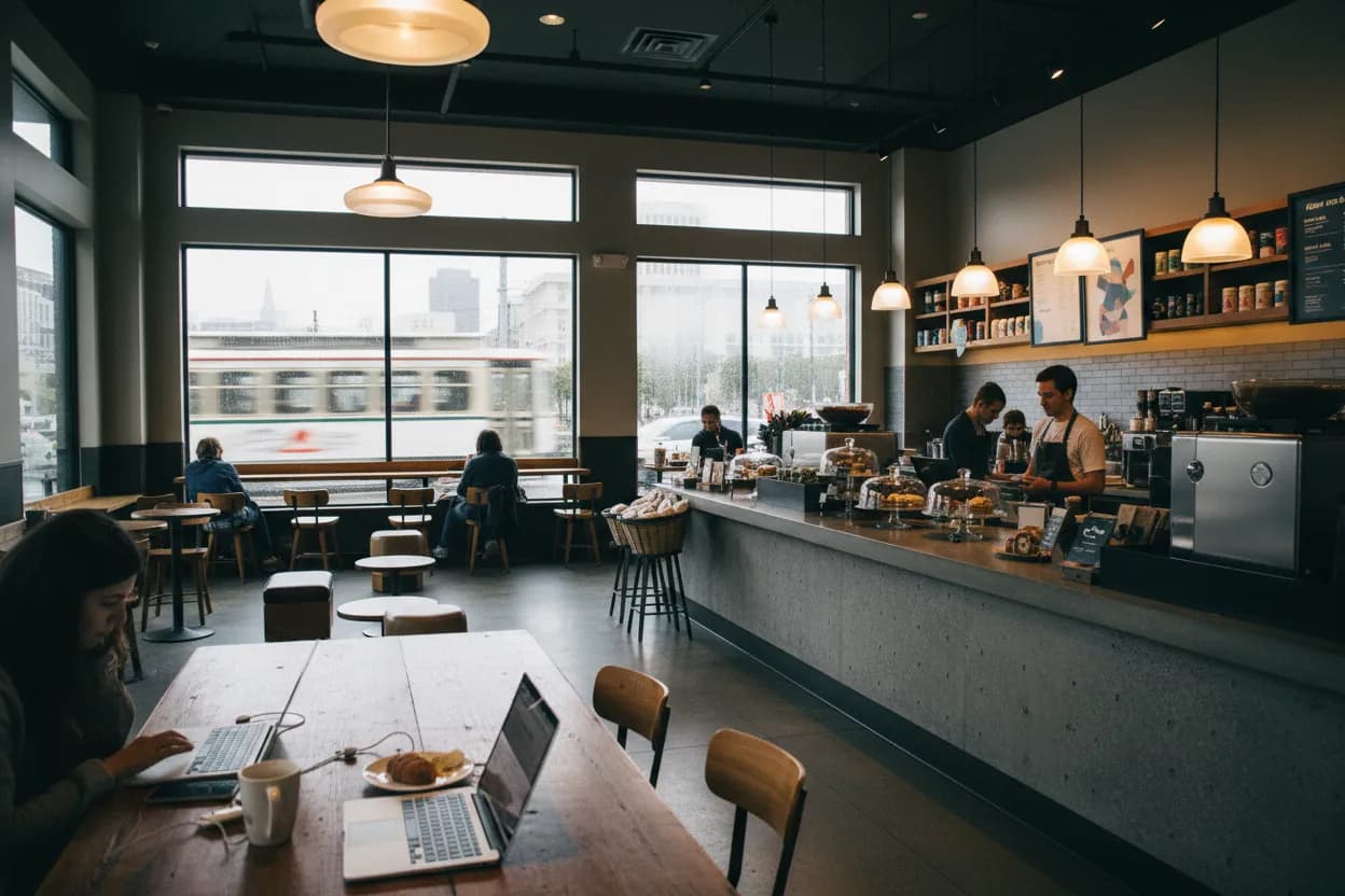 Local detail for SF Starbucks Near Me for Laptop-Friendly Work Mornings
