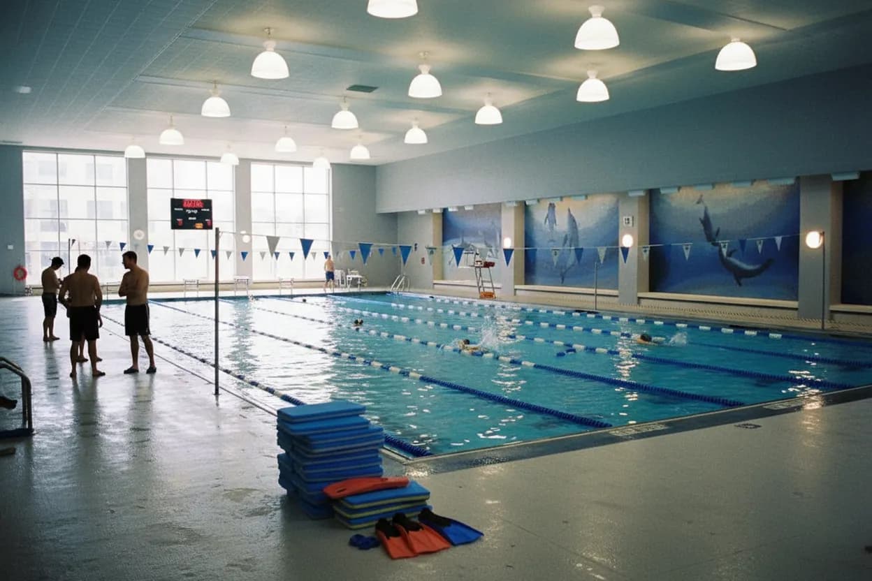 Cover scene for Chelsea Recreation Center Pool Laps: A Rainy-Day Fitness Meet-Up With Elevators