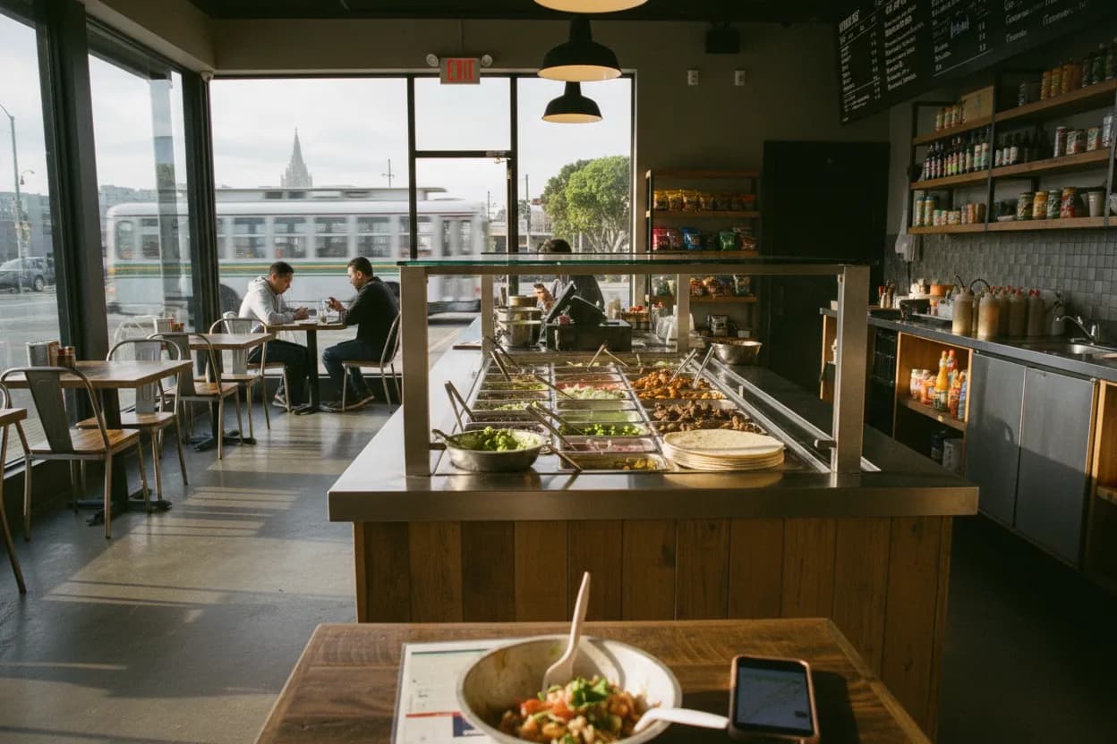 Local detail for SF Qdoba Near Me for Fast Burrito Lunches