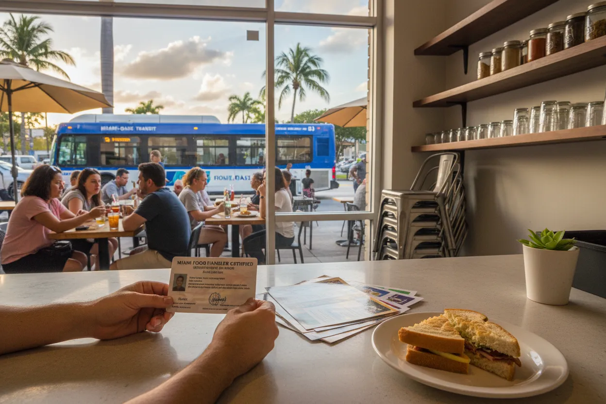 Local detail for Miami Food Handler Certification Guide for Hospitality Workers