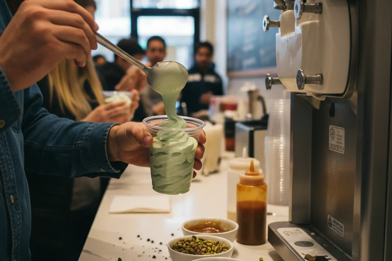 Editorial detail for Kostantina Frozen Yogurt in Forest Hills When Heat Makes Dessert the Plan
