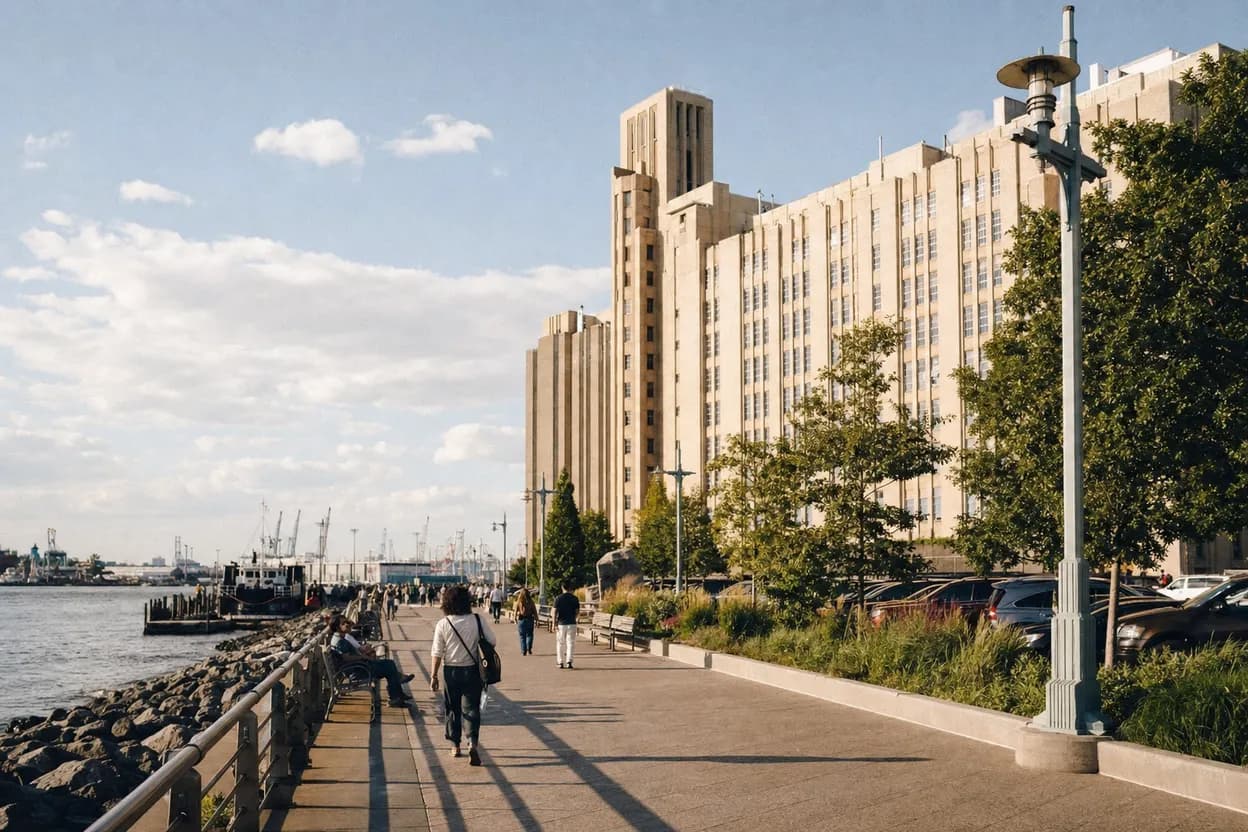 Cover scene for Brooklyn Army Terminal Salsa Night When the Bar Plan Needs Waterfront Air
