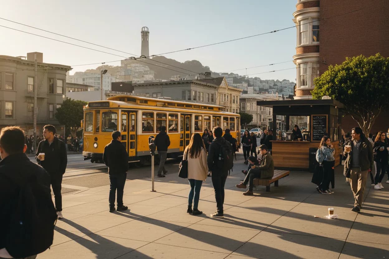Realistic city scene for ford fathom: The San Francisco Dessert Stop Decision Guide