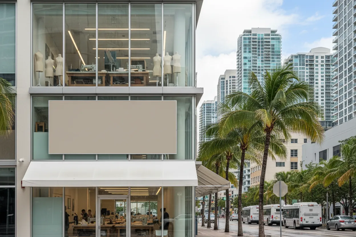 Cover scene for anamaria goltes style board plan for Miami fashion students