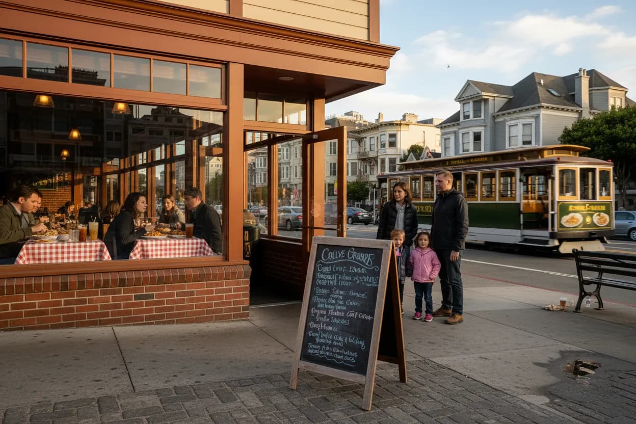 Local detail for San Francisco Olive Garden Guide for Family Dinner Plans