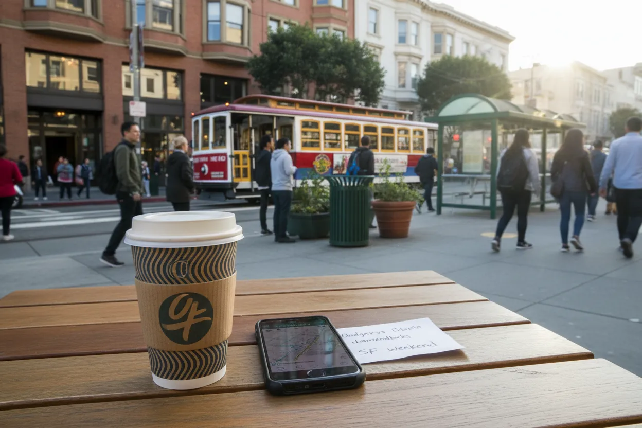 Local detail for dodgers vs diamondbacks: A Flexible San Francisco Weekend Plan