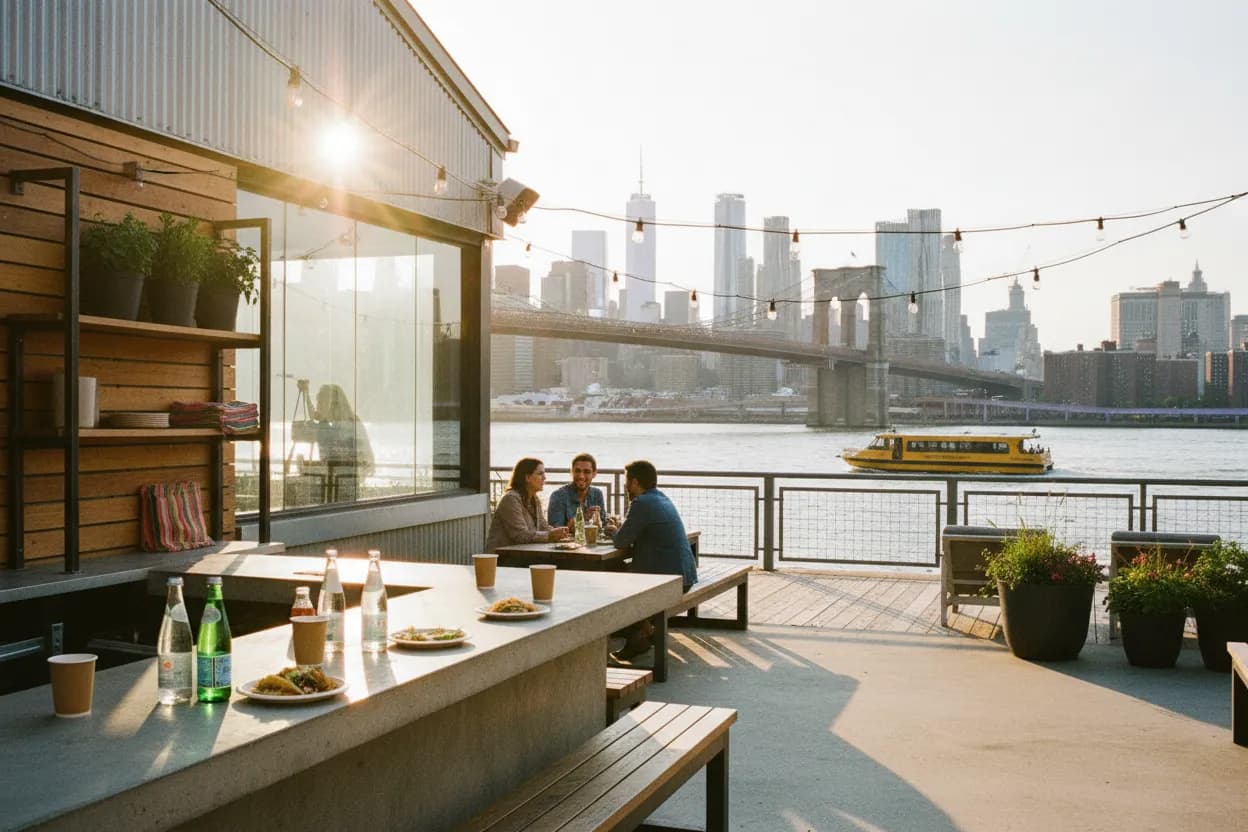 Local detail for Pier 17 NYC Guide for Rooftop Concerts and River Views