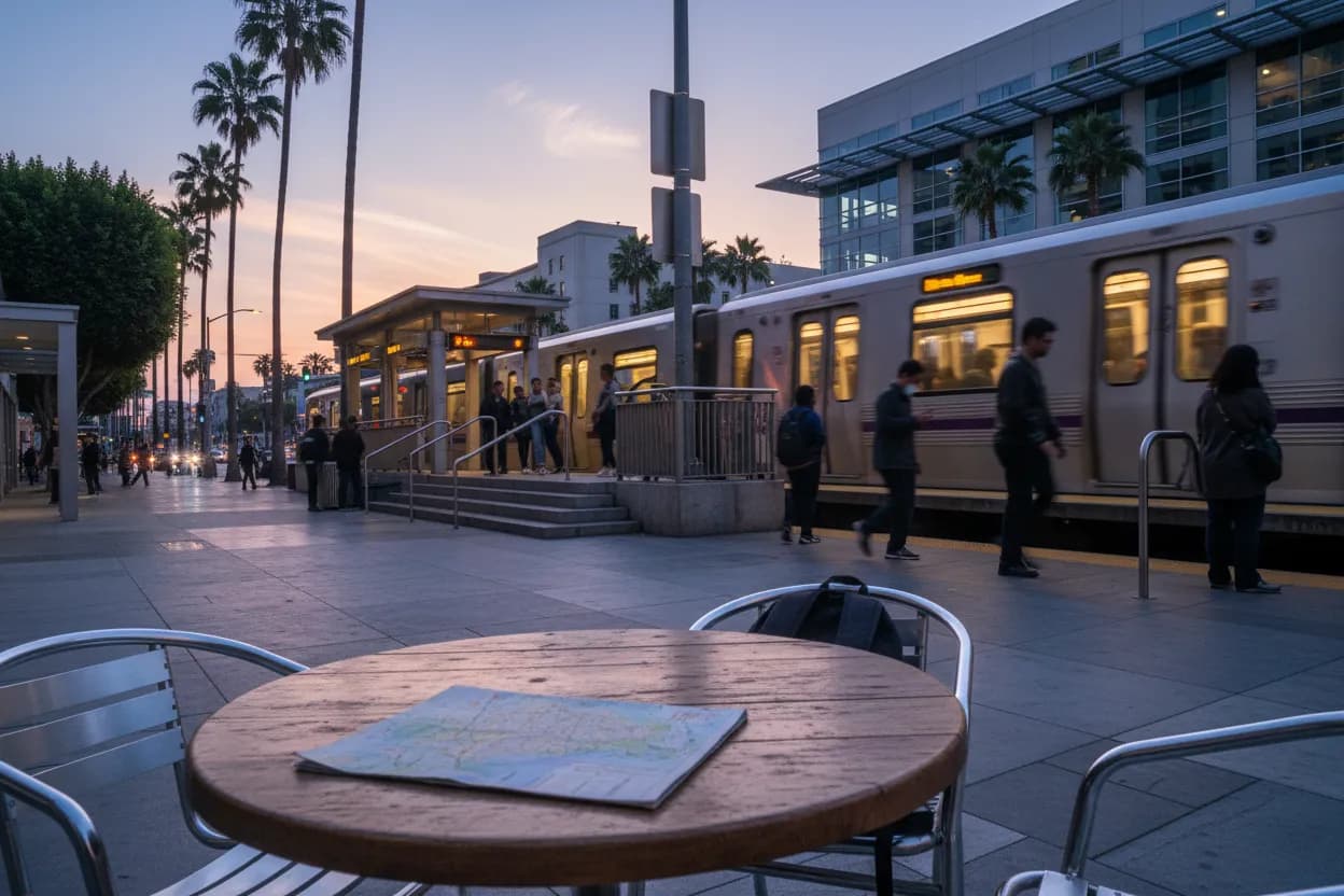 Local detail for the end of oak street: A Flexible Los Angeles Weekend Plan