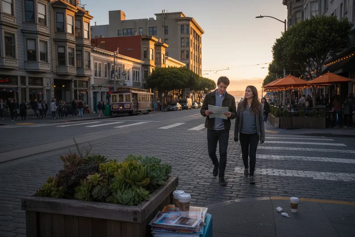Practical city scene for zach holland golf: A Useful San Francisco City Guide