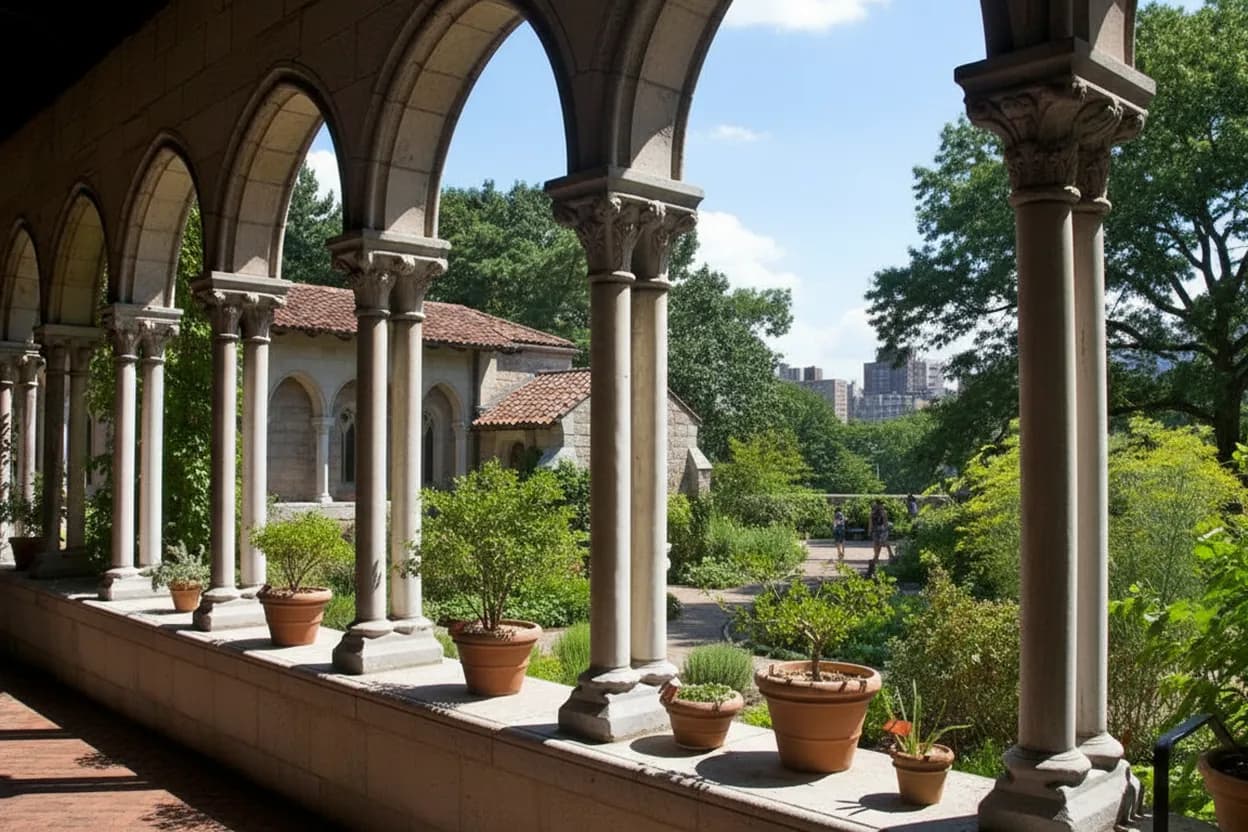 Cover scene for Fort Tryon Cloisters Lawn Picnic: Shade, Steps, and Uptown Exit Math