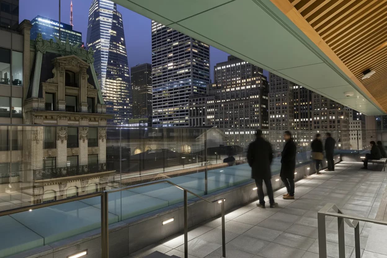 Cover scene for Stavros Niarchos Foundation Library Roof Terrace for a Free Rain Pivot