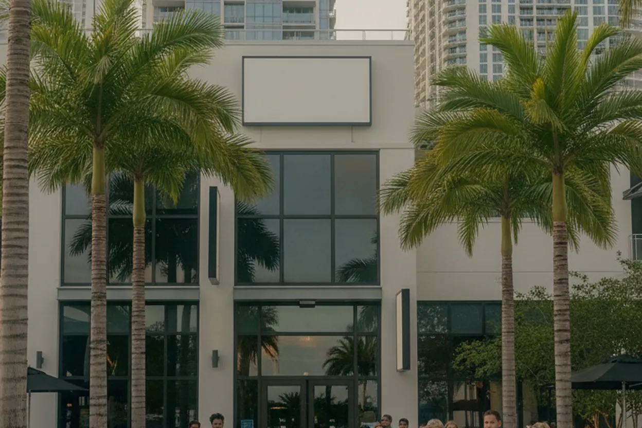 Miami experience scene for Midtown Miami Watch Decision for columbus vs atlas Fans