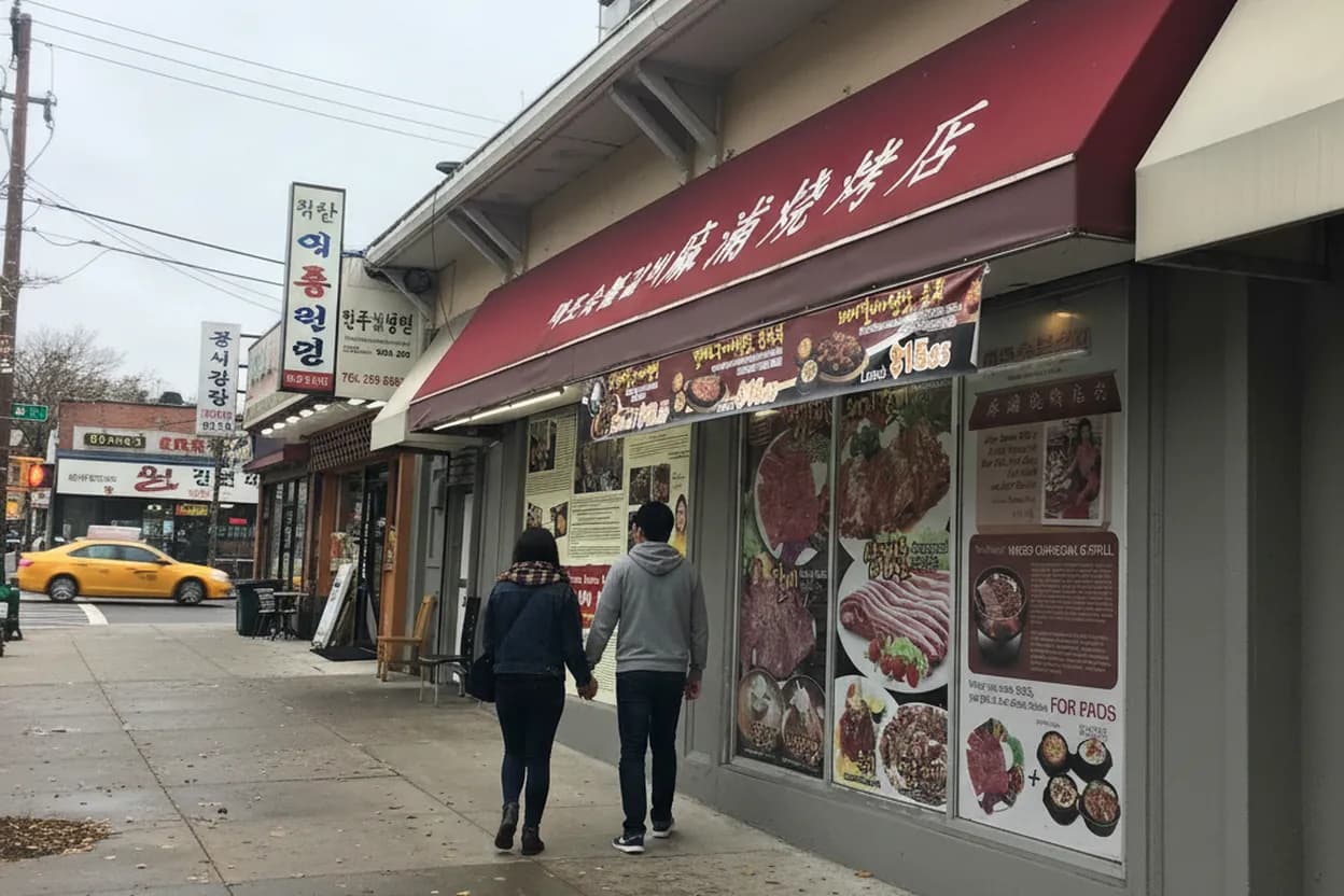 Cover scene for Chi BBQ in Flushing When a Late Queens Dinner Needs Table Control