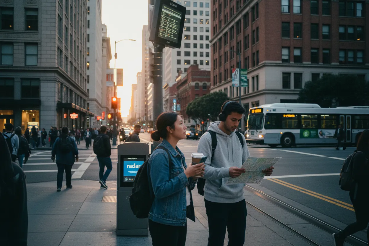 Practical city scene for radar: How to Navigate San Francisco Without Guessing