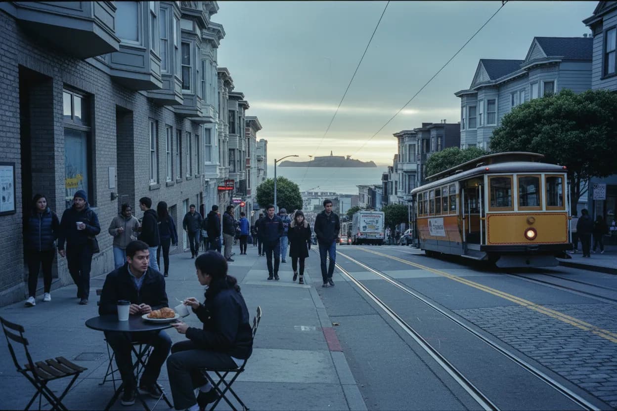 Realistic city scene for samuel alito: A Useful San Francisco City Guide