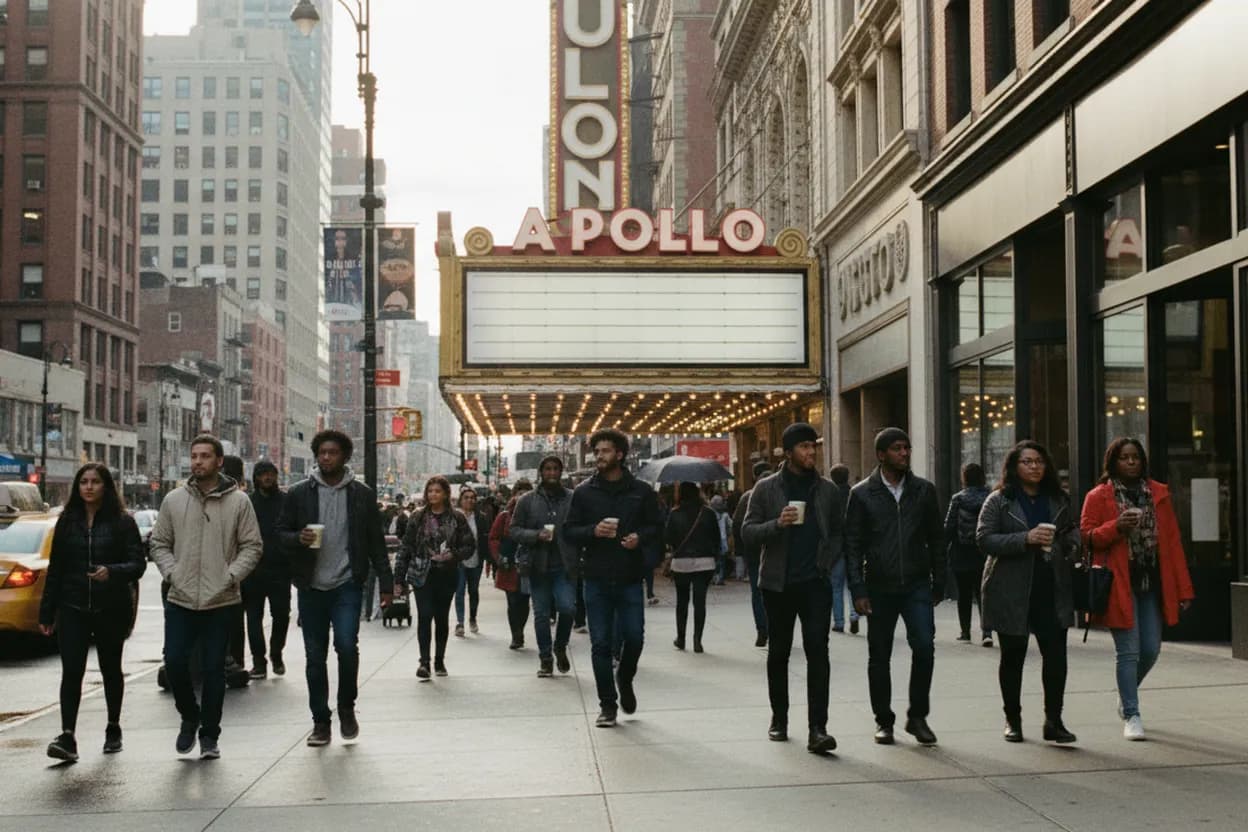 New York City experience scene for Exploring Harlem's Rich History: A Neighborhood Guide Beyond 'Jamie Foxx' News