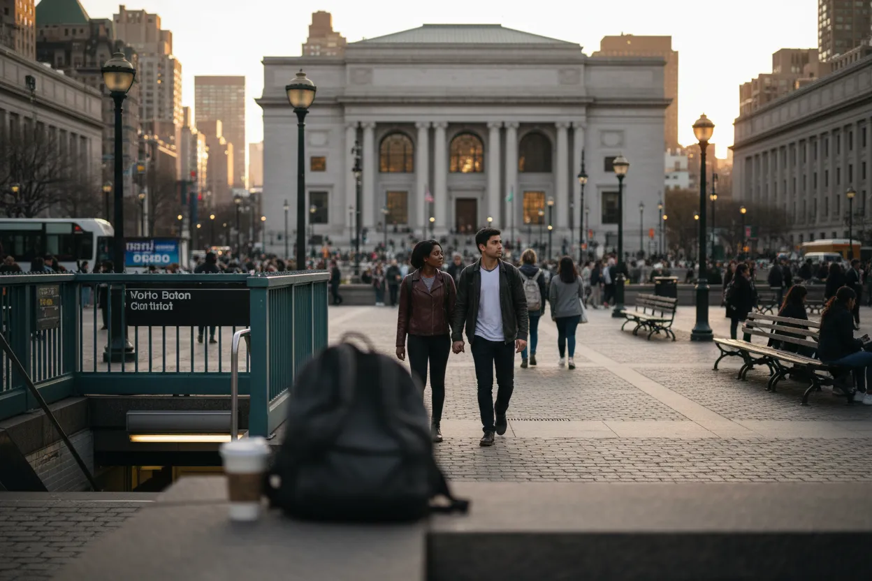 Practical city scene for jamie foxx: A NYC Learning and Research Route