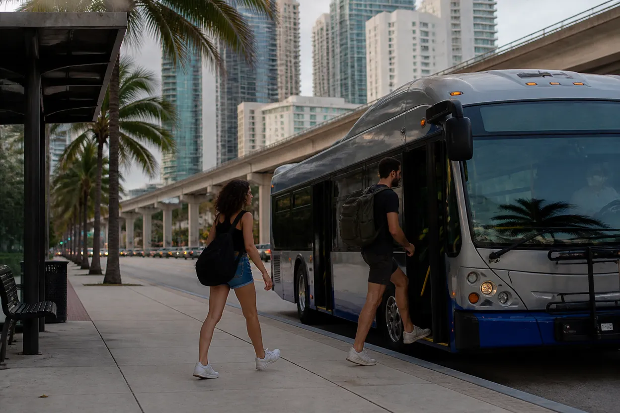 Practical city scene for lafc - guadalajara: A Low-Stress Miami Weekend Route