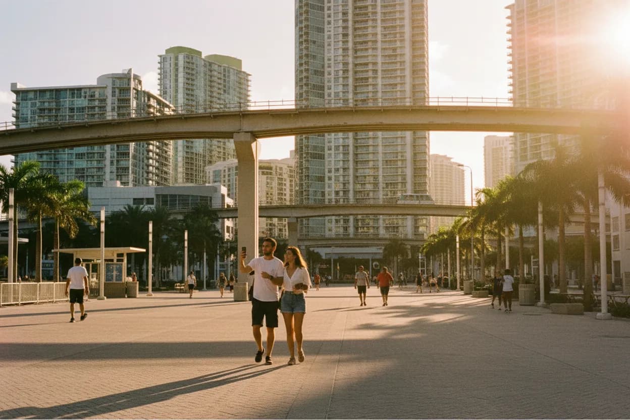 Practical city scene for Miami Best AI Trip Planner Guide for Group Itineraries