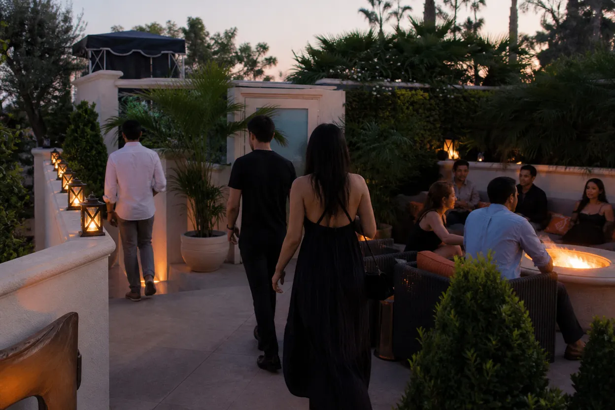 Los Angeles experience scene for Navigating Los Angeles Restaurants with Current FedEx Cup Standings in Mind