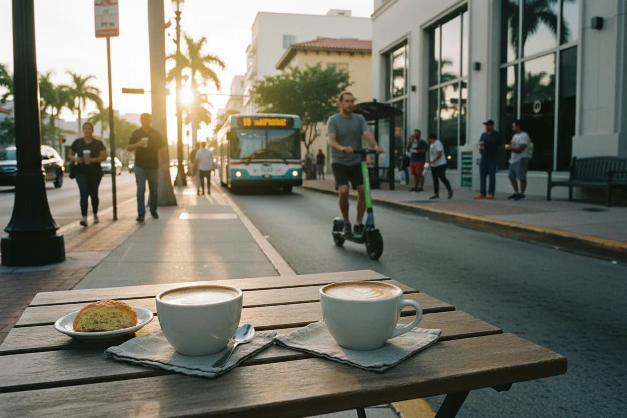 Local detail for magic johnson: A Miami Coffee and Dessert Route