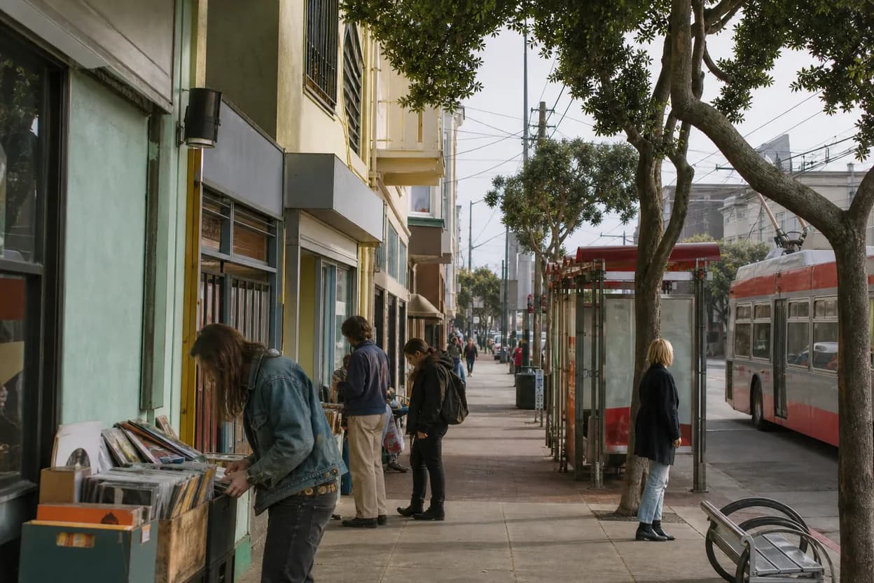 Editorial detail for lindsey buckingham Vinyl Hunt Near San Francisco Campus Record Shops
